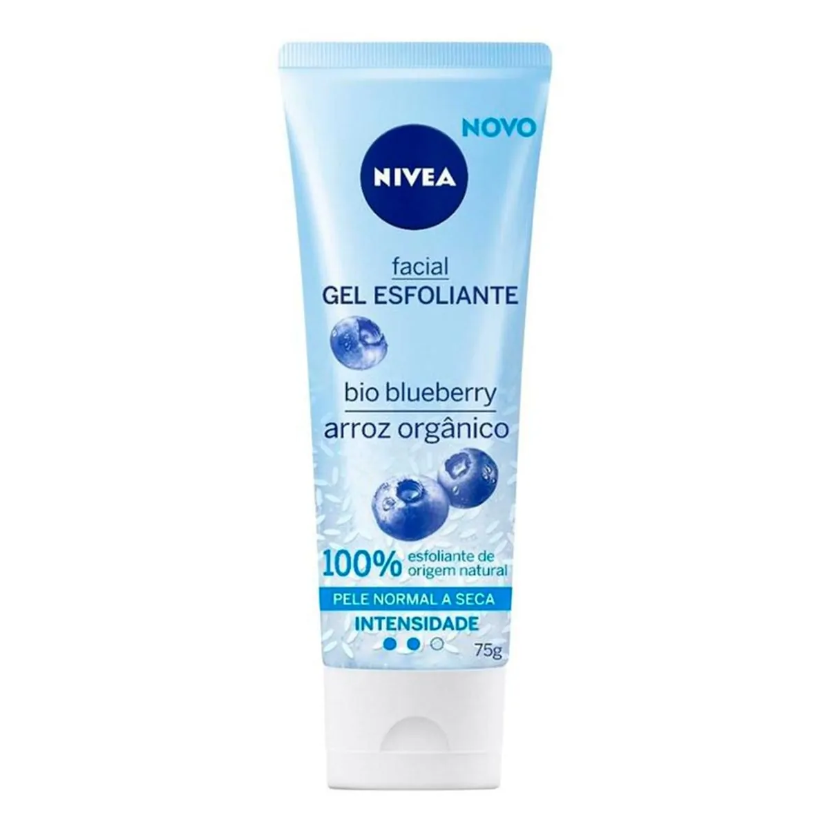 Gel Esfoliante Facial Refrescante Nivea Pele Normal a Seca 75g