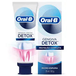 Pasta de Dente Oral-B Detox Proteção Completa 102g
