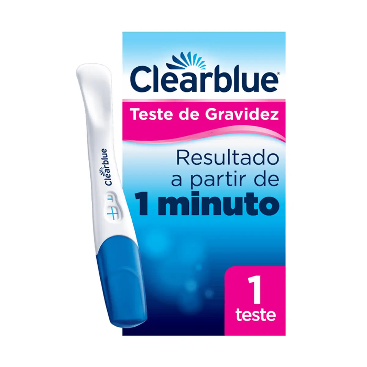 Teste de Gravidez Clearblue Detecção Rápida 1 Unidade