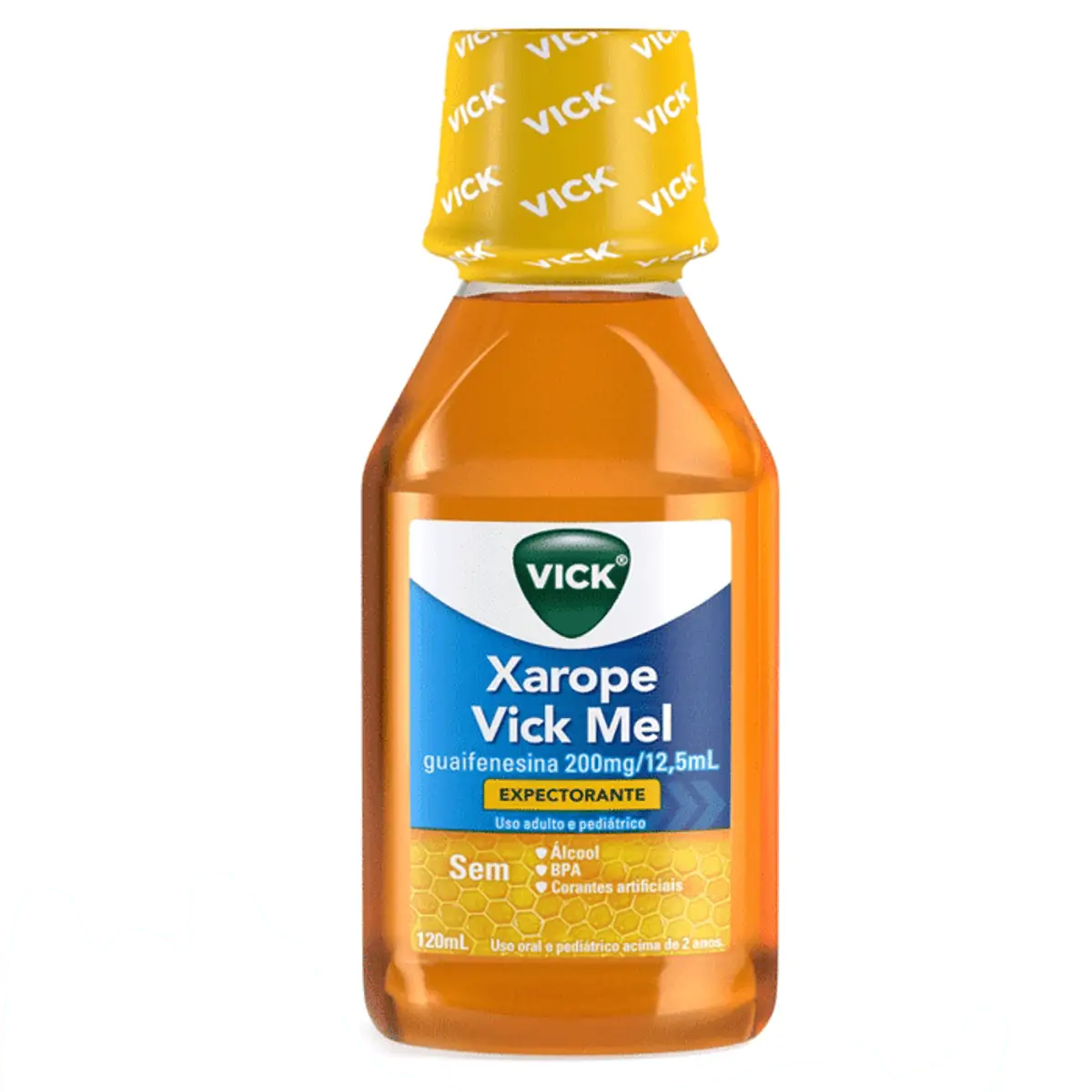 Expectorante Xarope Vick 200mg/12,5ml 100ml