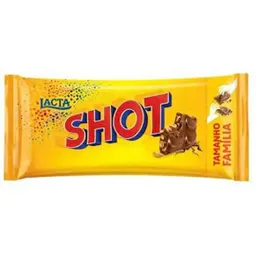 Barra de chocolate com 80g - Shot