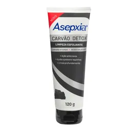 Limpeza Esfoliante Asepxia Carvão Detox Anticravos 120g