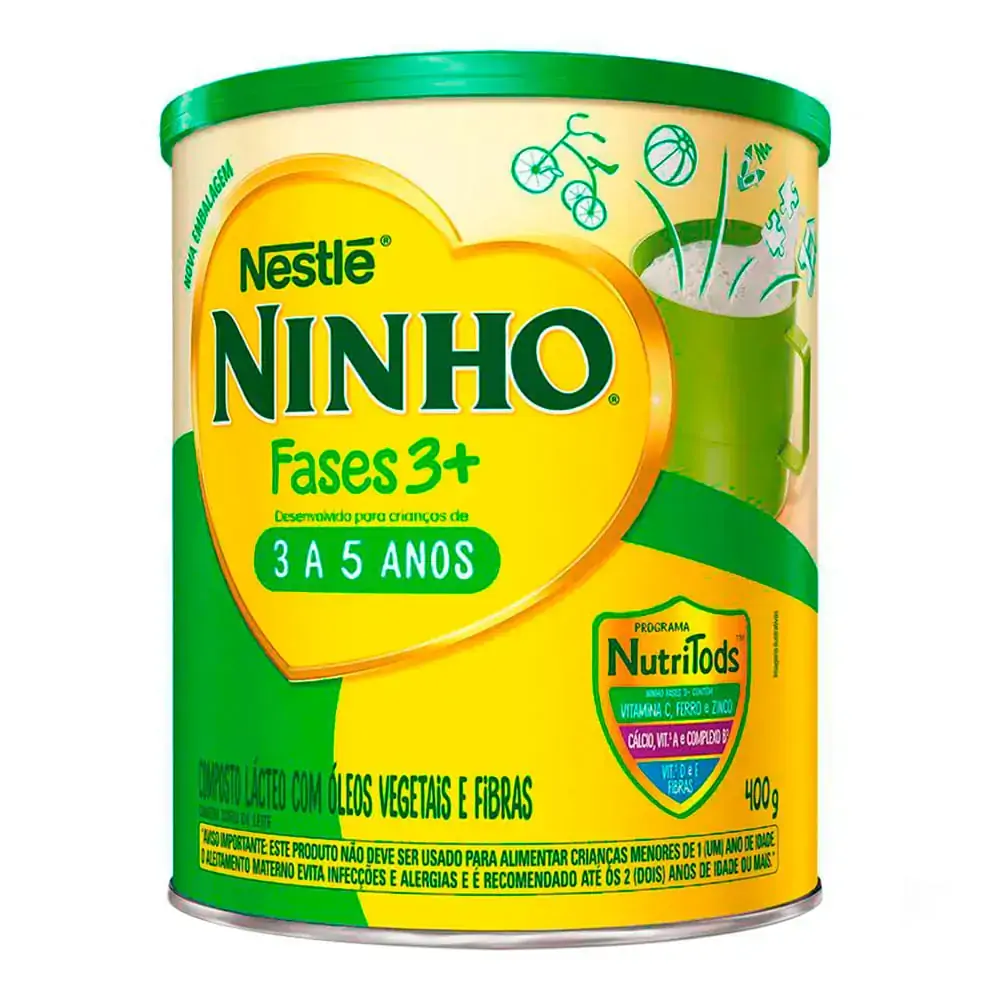 Composto Lácteo Nestlé Ninho Fases 3+ 400g