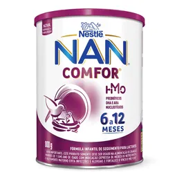 Fórmula Infantil NAN Comfor HMO de 6 a 12 Meses 800g