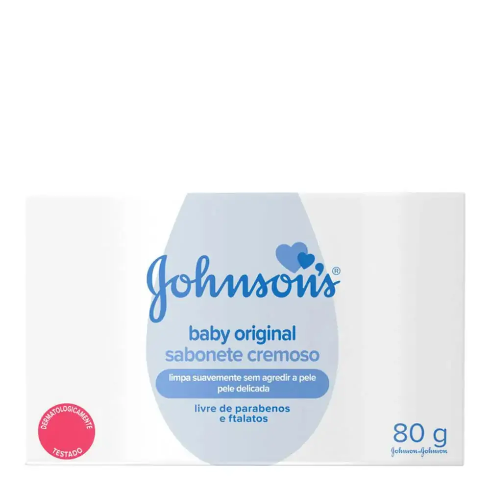 Sabonete em Barra Johnson s Baby Original 80g