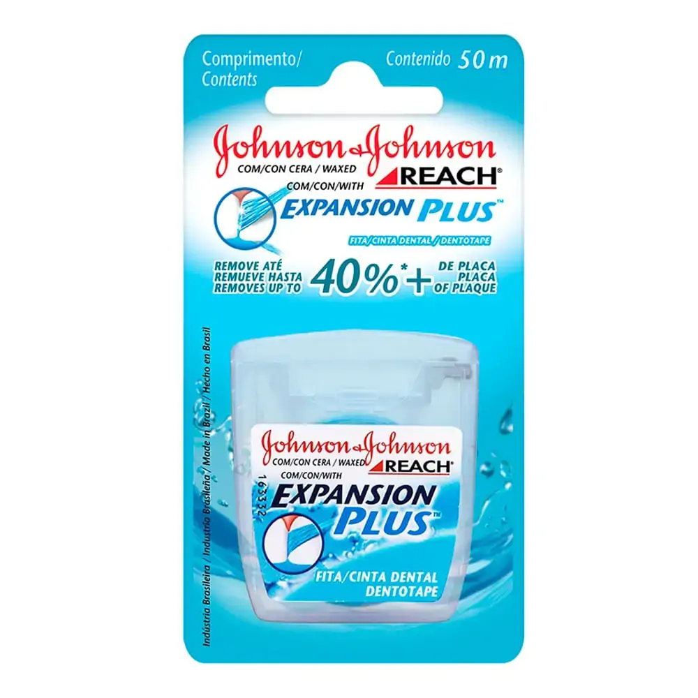 Fio Dental Johnson s Reach Expansion Plus 50m