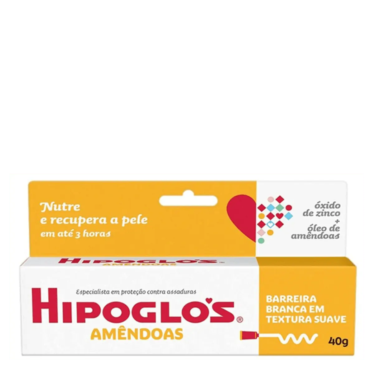 Pomada Para Assaduras Hipoglós Amêndoas 40g