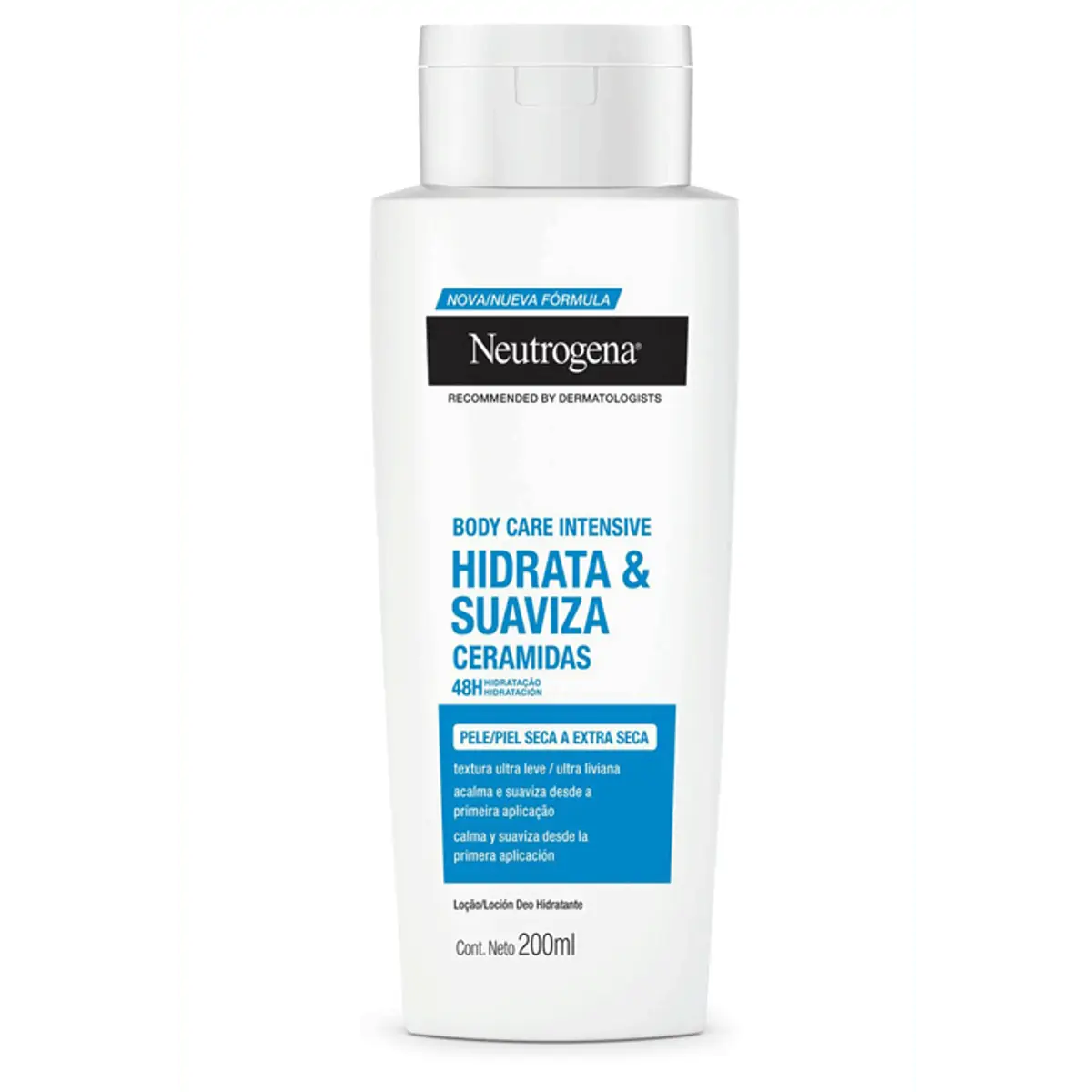 Hidratante Corporal Neutrogena Body Care Intensive Hidrata&Suaviza 200ml