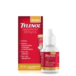 Analgésico e Antitérmico Tylenol 200mg/ml 15ml