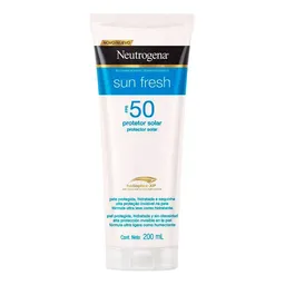 Protetor Solar Neutrogena Sun Fresh FPS 50 200ml