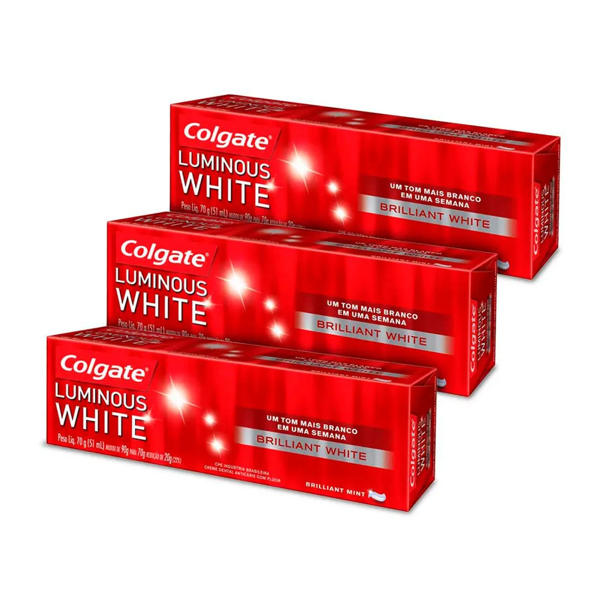 Pasta de Dente Colgate Luminous White Brilliant 70g