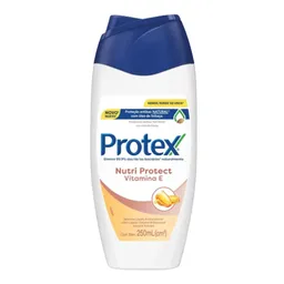 Sabonete Líquido Antibacteriano para Corpo Protex Nutri Protect Vitamina E 250ml
