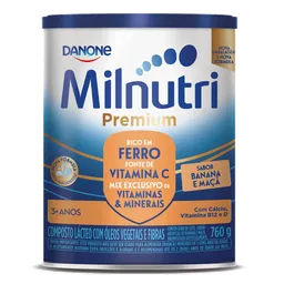 Composto Lácteo Milnutri Vitamina de Frutas 760g