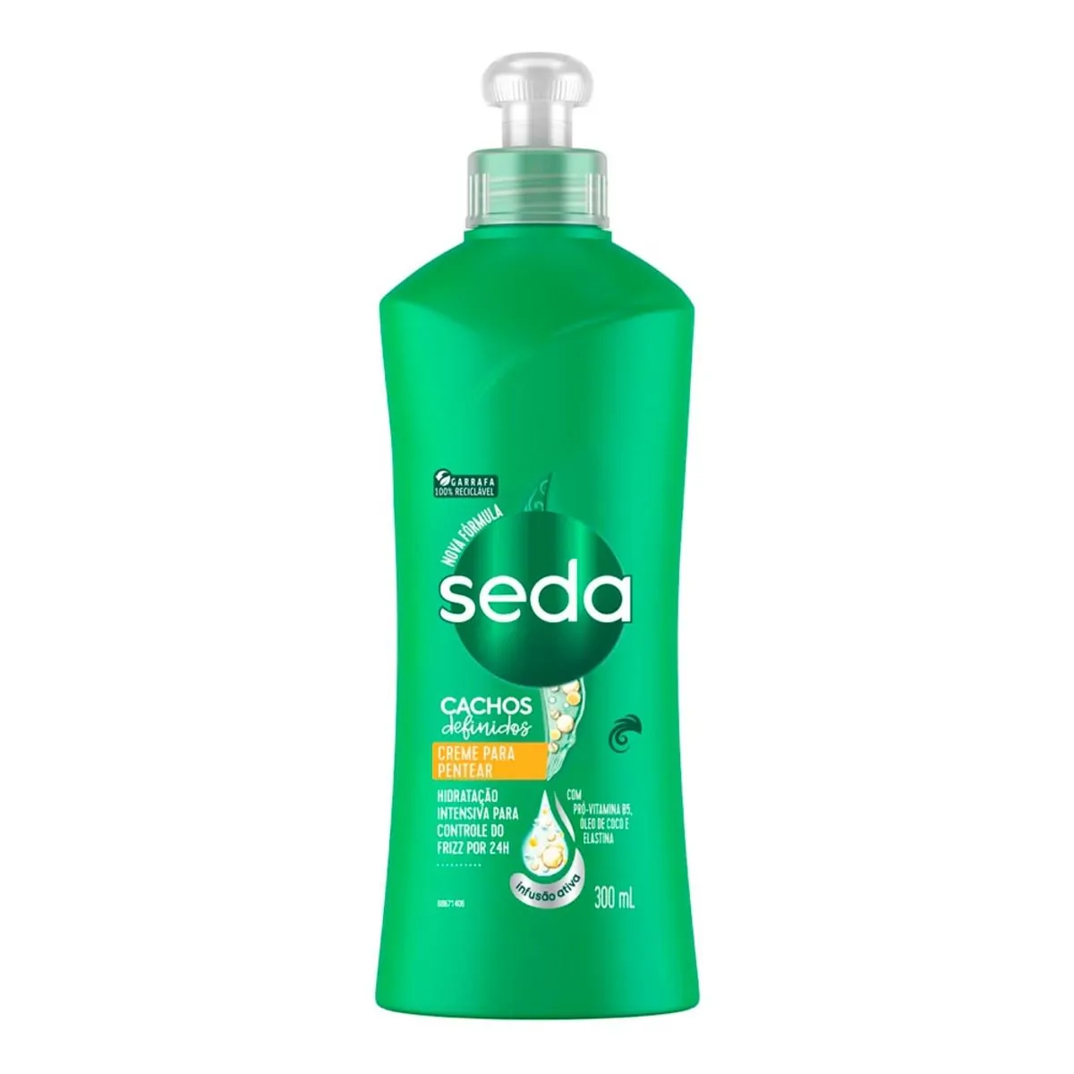 Creme Para Pentear Seda Cachos Definidos 300ml