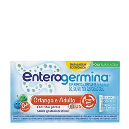 Probiótico Enterogermina Plus 5ml Sanofi 10 Frascos