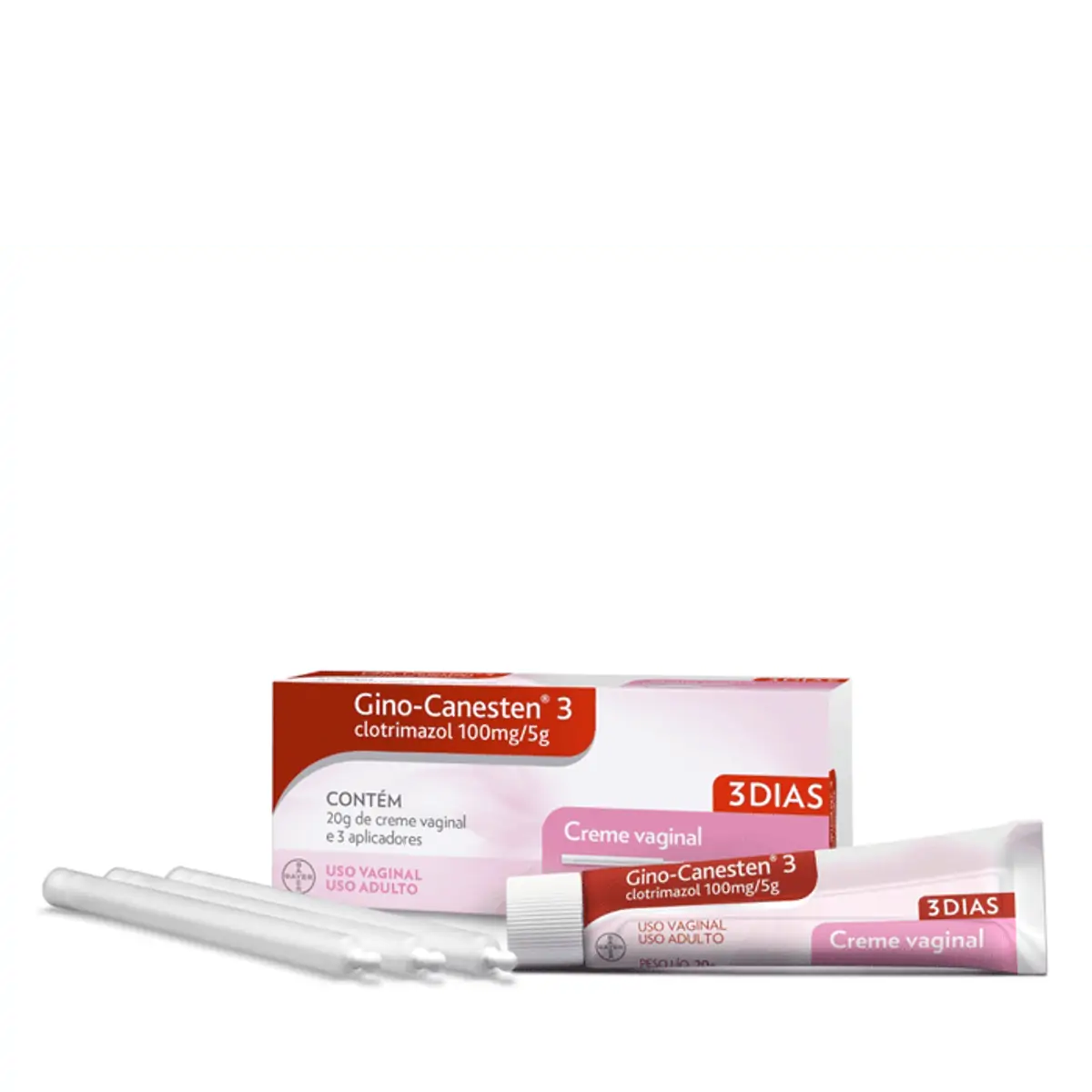 Antifúngico Gino-Canesten 3 100mg/5g 20g