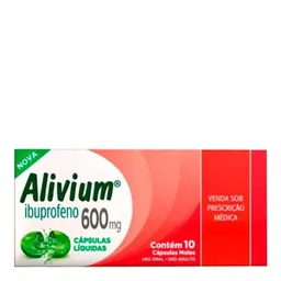 Alivium 600mg Mantecorp Farmasa 10 Cápsulas