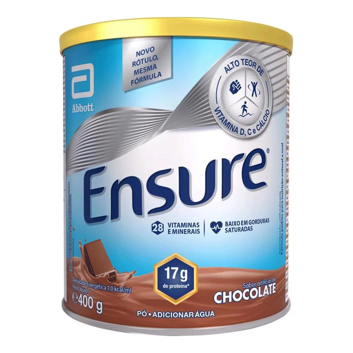 Suplemento Adulto Ensure Pó Sabor Chocolate 400g