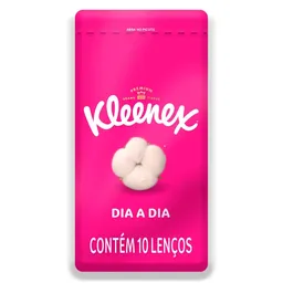 Lenço de Papel de Bolso Kleenex Dia a Dia 10 Folhas
