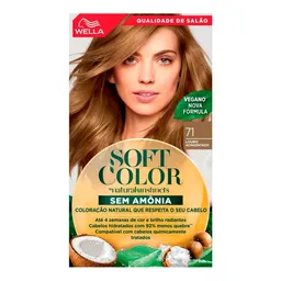 Tinta de Cabelo Wella Soft Color 71 Louro Acinzentado