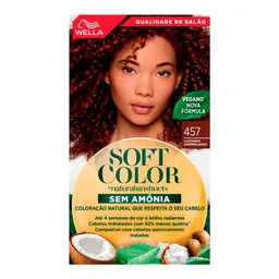 Tintura Creme Soft Color 457 Castanho Avermelhado