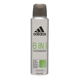 Desodorante Antitranspirante Aerossol Adidas 6 In 1 150ml