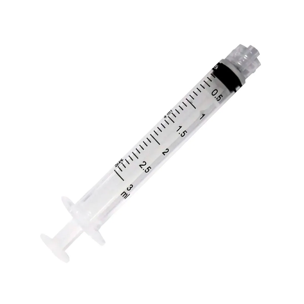 Seringa Descartável Luer Lock Sem Agulha - BD Plastipak - Seringa Descartável Luer Lock 3ml Sem Agul