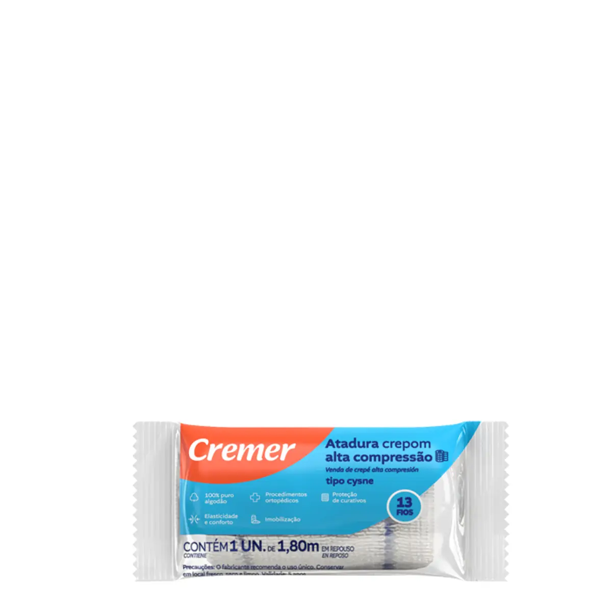 Atadura Crepe Cysne 6cm