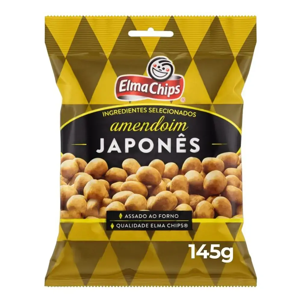 Amendoim japonês 145g - Elma Chips