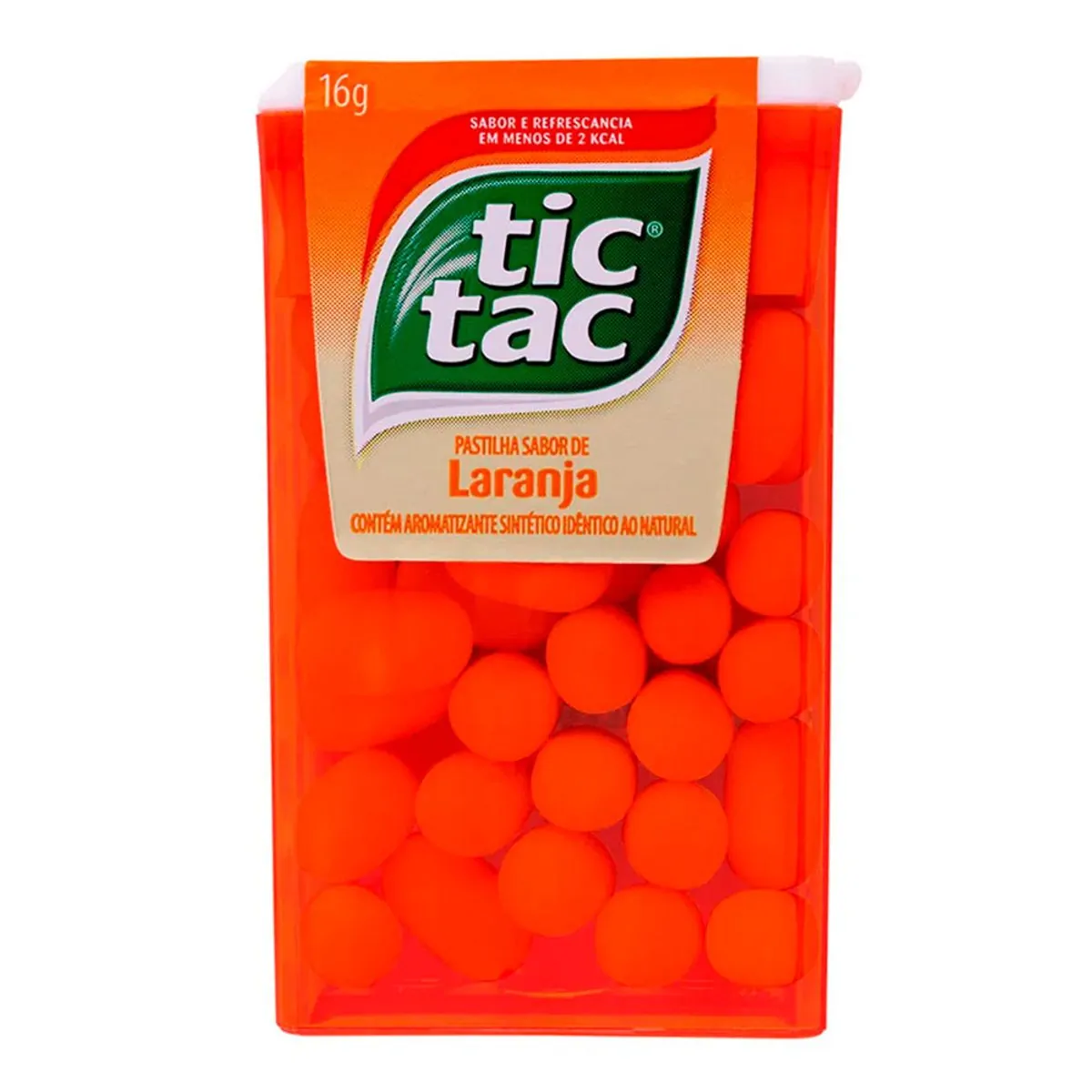 Pastilhas Tic Tac Laranaja 16g - Pastilhas Tic Tac Laranja 16g