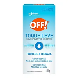 Repelente Gel Off! Toque Leve 100g