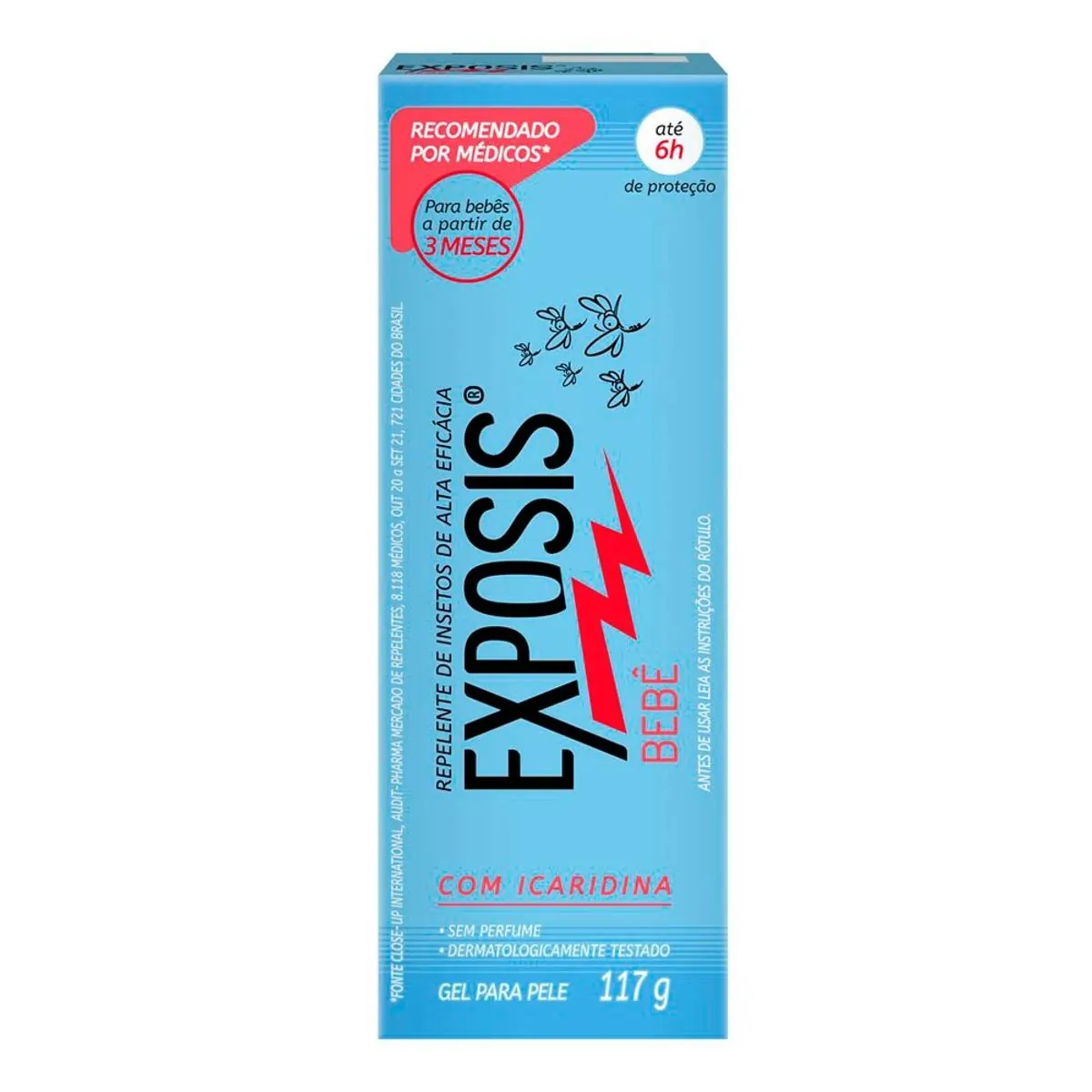 Repelente Exposis Bebê Gel 117ml