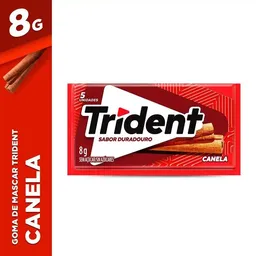 Chiclete sabor Canela com 8g - Trident