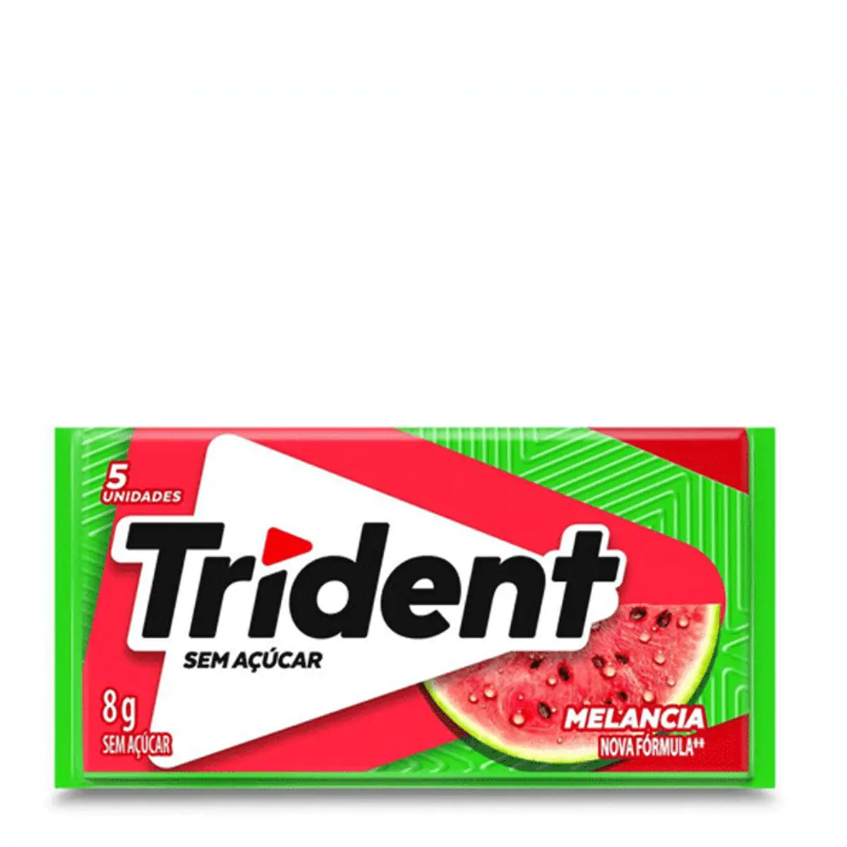 Trident Melância 5 Unidades 8g