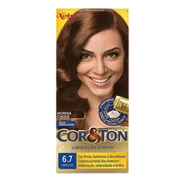 Tinta de Cabelo Niely Cor&Ton 6.7 Chocolate
