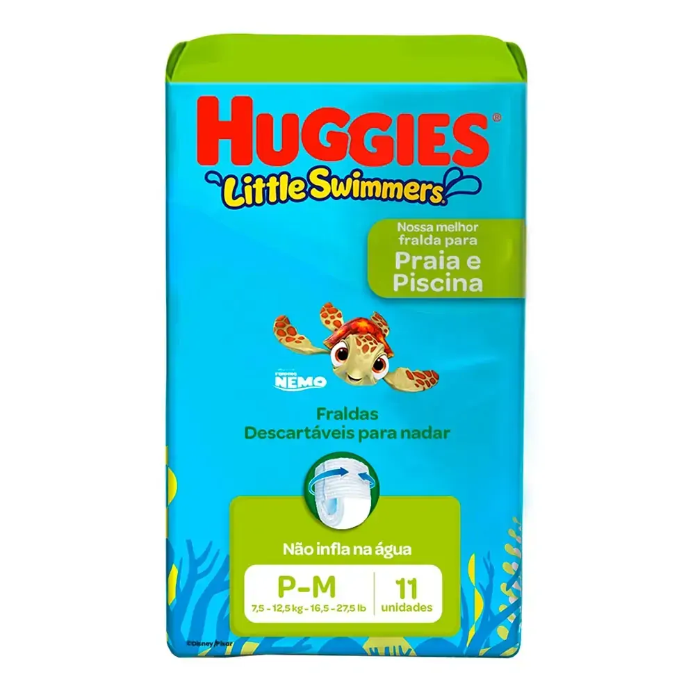 Fralda Huggies Little Swimmers P/M - 11 Fraldas