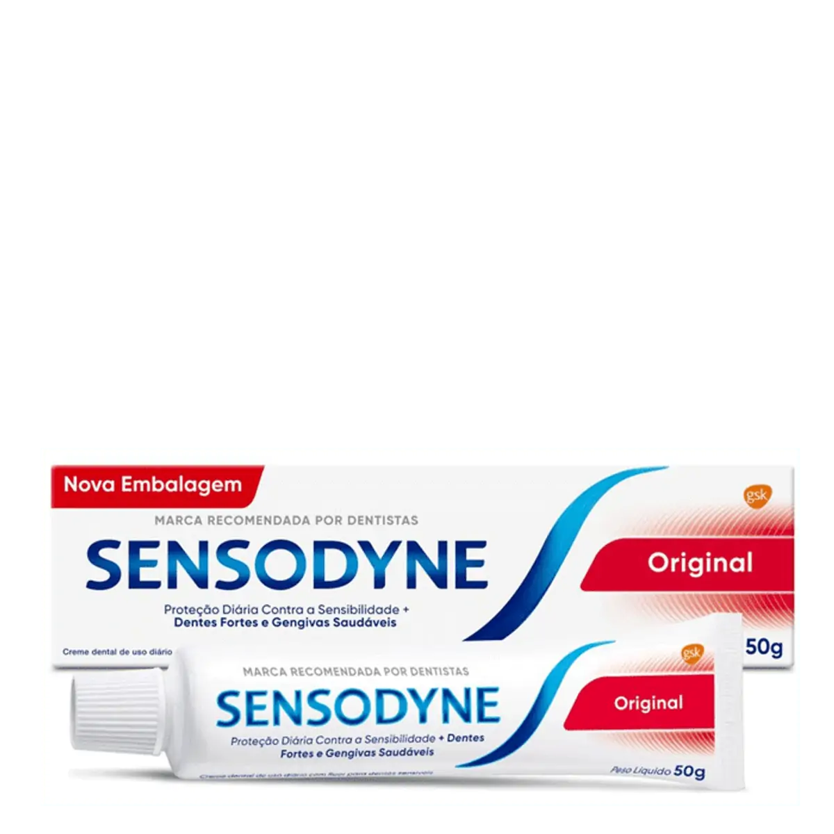 Pasta de Dente Sensodyne Original Dentes Sensíveis 50g
