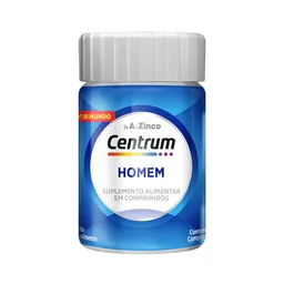 Centrum Gender Homem de A a Zinco Vitaminas e Minerais 30 comprimidos