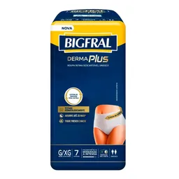 Roupa Íntima Bigfral Dermaplus G/GX 7 Unidades