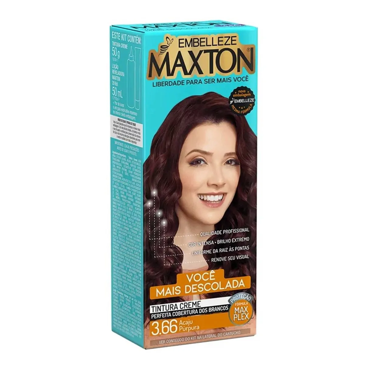 Coloração 3.66 Acajú Púrpura Maxton