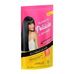 Alisante Capilar Henê Gel Pelúcia Médio Sachê Pouch Embelleze  180g