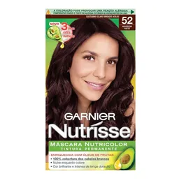 Tinta de Cabelo Garnier Nutrisse Creme 52 Marrom Castanho