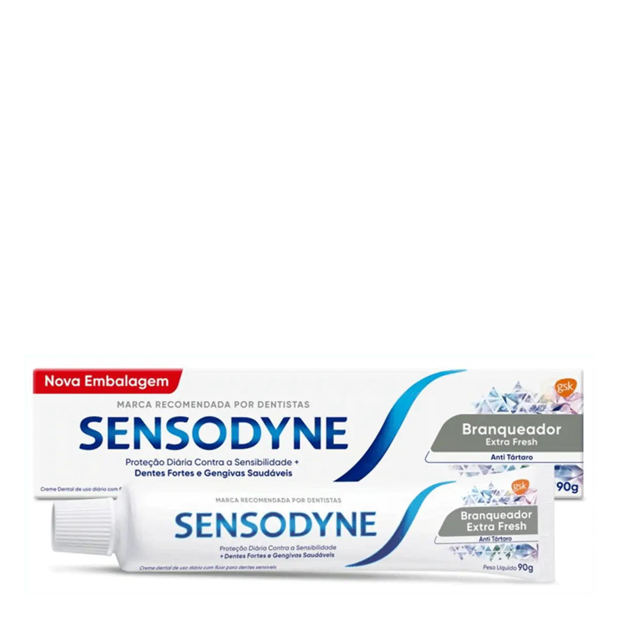 Pasta de Dente Sensodyne Branqueador Extra Fresh 90g