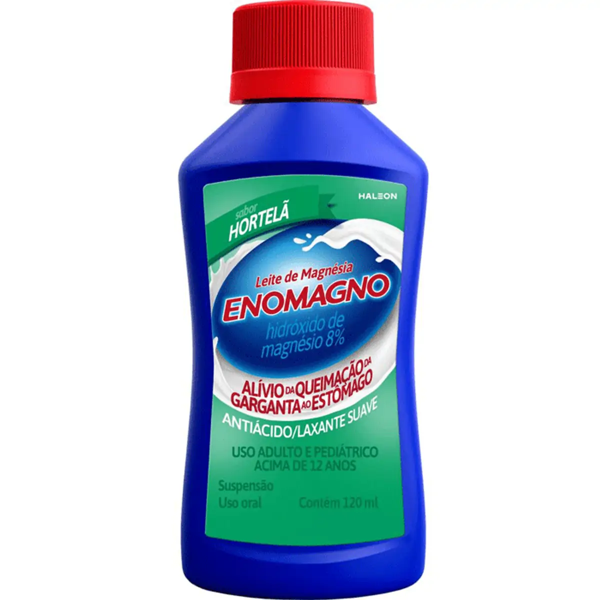 Leite de Magnésia EnoMagno Hortelã 120ml