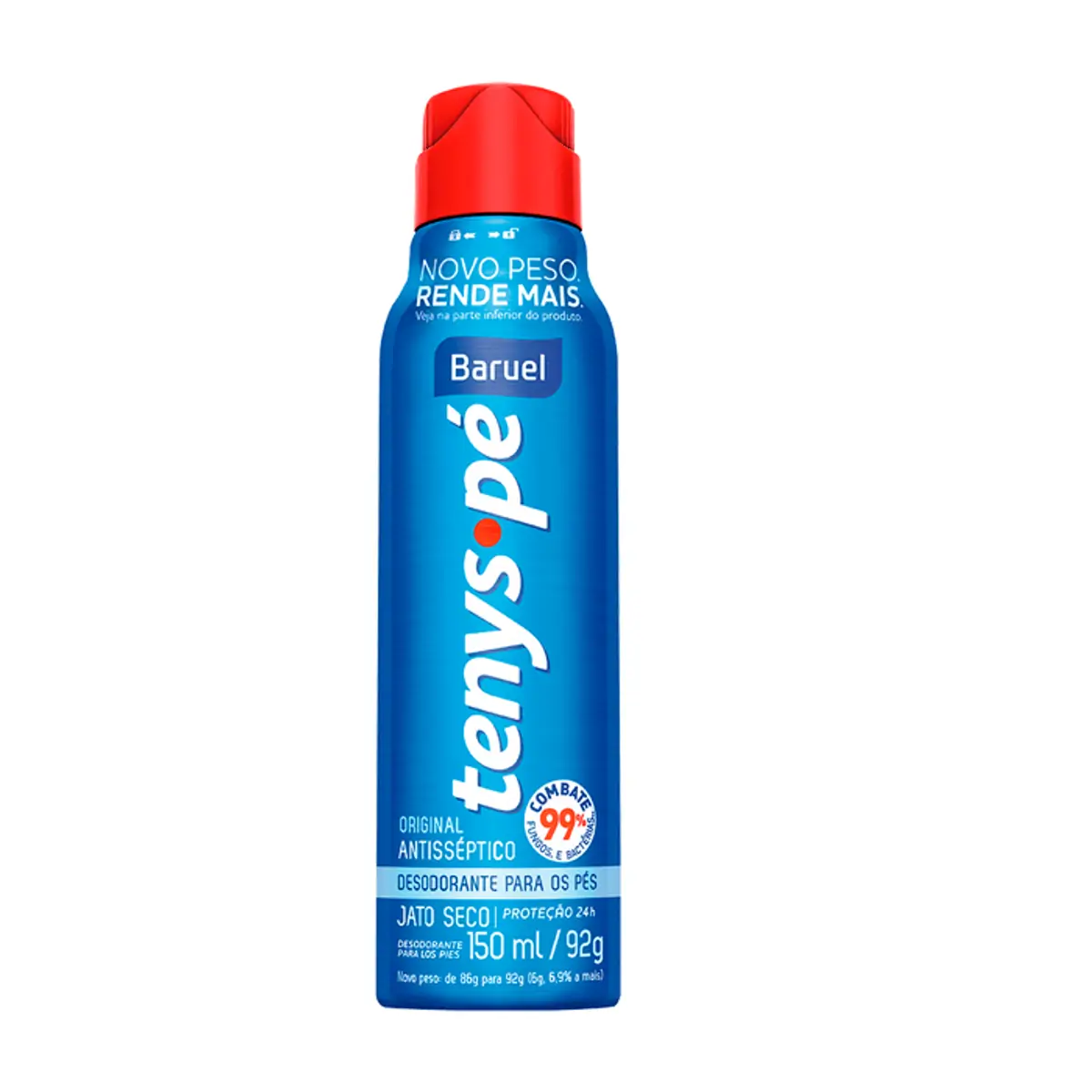 Desodorante para Pés Tenys Pé Original Jato Seco 92g