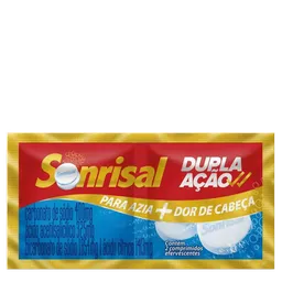 Antiácido e Analgésico Sonrisal 1644mg + 400mg + 325mg + 1507,8mg 2 Comprimidos Efervescentes
