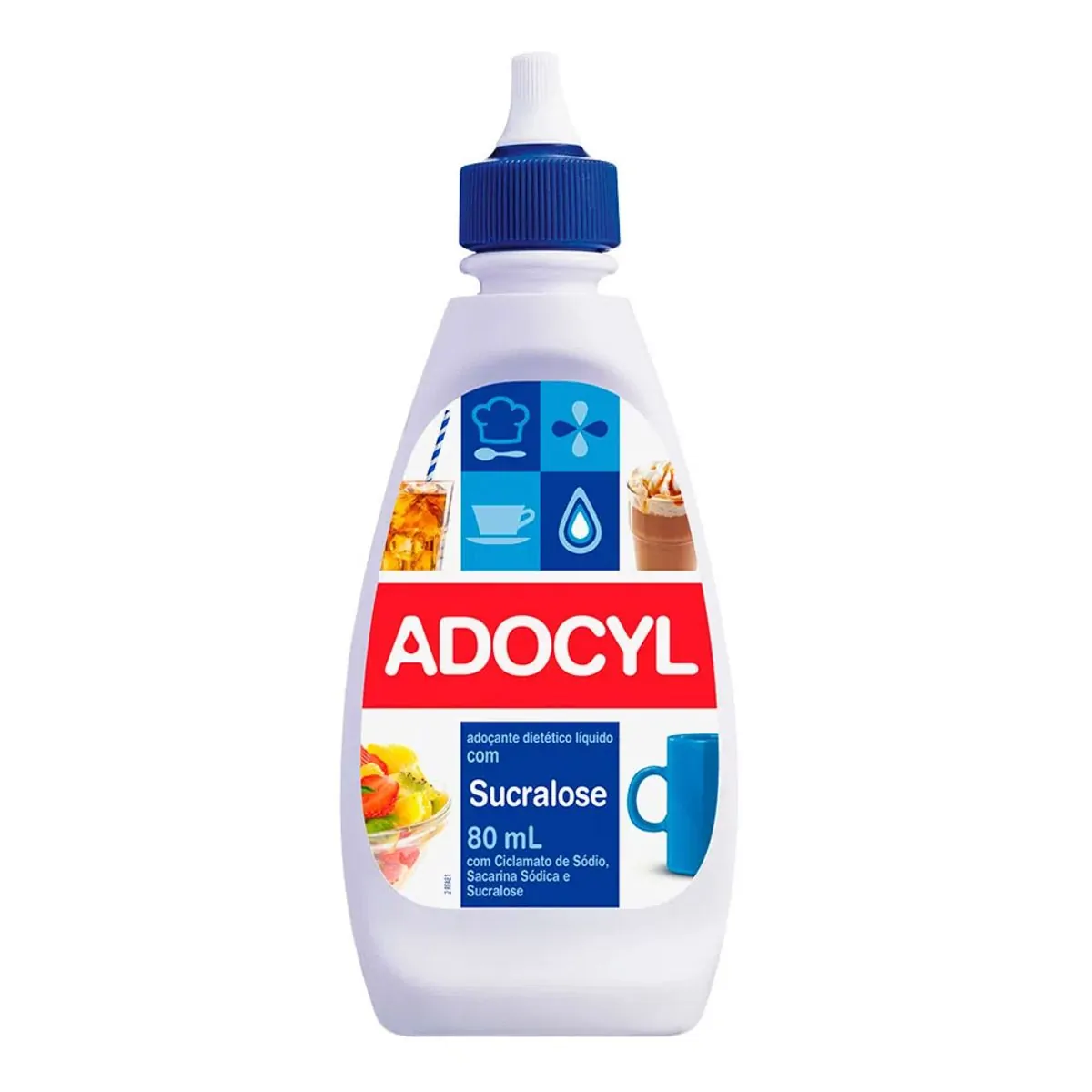 Adoçante Líquido Adocyl Sucralose 80ml