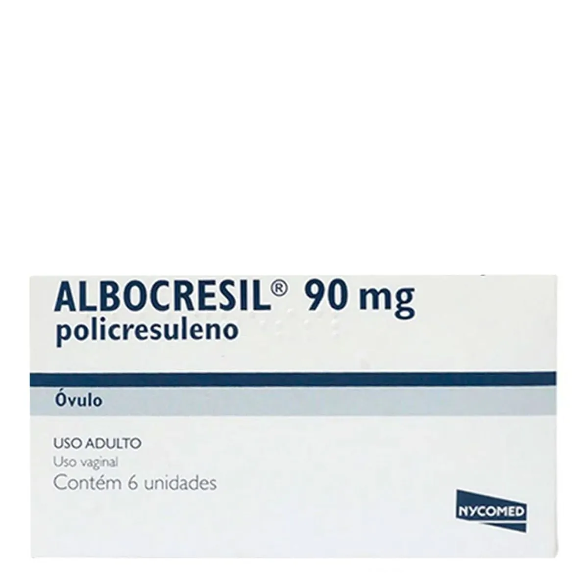 Anti-inflamatório Albocresil 90mg 6 Óvulos