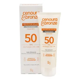 Protetor Solar Facial Cenoura & Bronze FPS50 50g