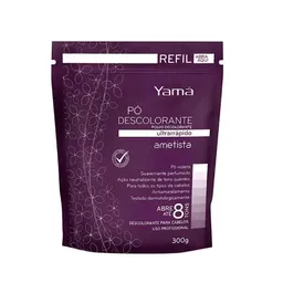 Pó Descolorante Yamá Ametista Ultrarrápido Refil - 300g